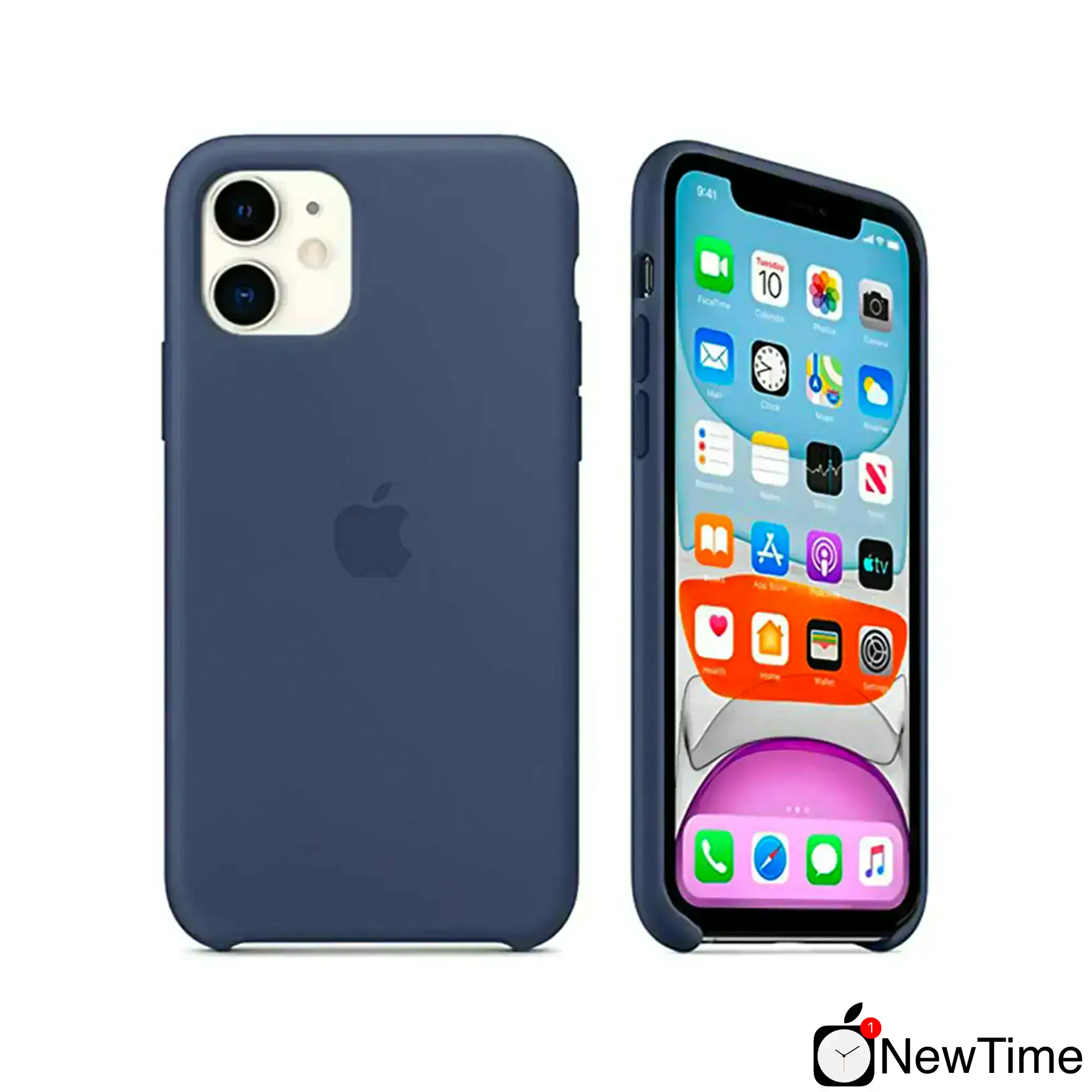 Чохол Apple iPhone 11 Silicone Case Lux Copy - Alaskan Blue (MWYV2)